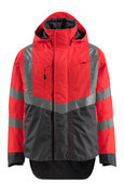 15501-231-14010 Outer Shell Jacket - hi-vis orange/dark navy