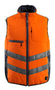 15565-249-14010 Winter Gilet - hi-vis orange/dark navy