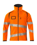 19002-143-14010 Softshell Jacket - hi-vis orange/dark navy