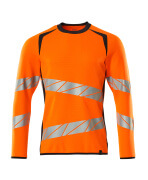 19084-781-14010 Sweatshirt - hi-vis orange/dark navy