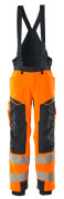 19090-449-14010 Winter Trousers - hi-vis orange/dark navy