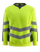 50126-932-14010 Sweatshirt - hi-vis orange/dark navy