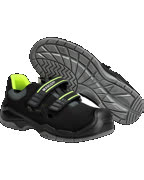 F0107-937-09 Safety Sandal - black