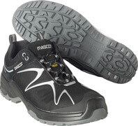 F0121-770-09880 Safety Shoe - Black/Silver